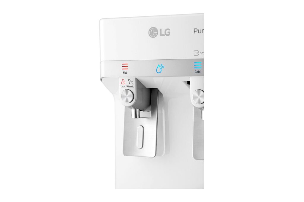 LG Slim Stand LG PuriCare™ Water Purifier with Tankless Cold Water & Big Hot Water Capacity, White, WS410GN (3)