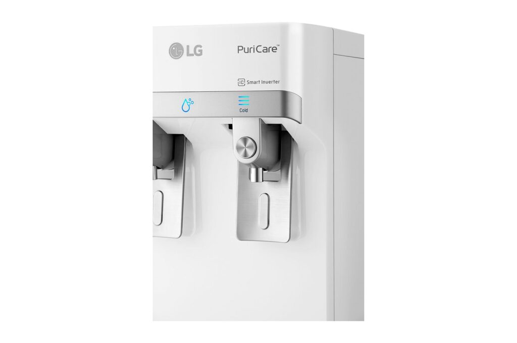 LG Slim Stand LG PuriCare™ Water Purifier with Tankless Cold Water & Big Hot Water Capacity, White, WS410GN (6)