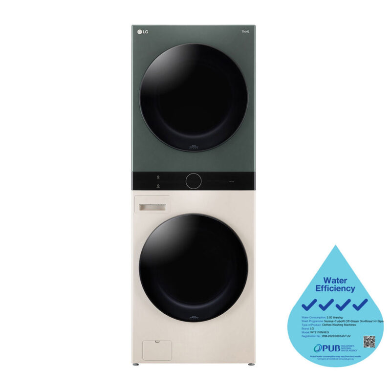 25/20kg WashTower™ All-In-One Stacked Washer Dryer
