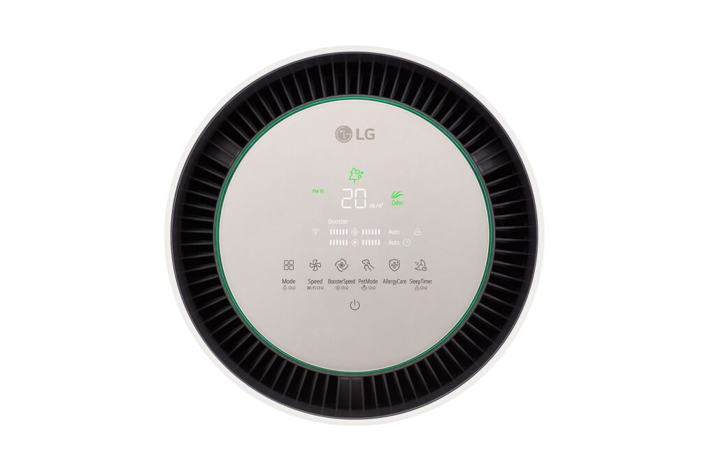 LG PuriCare™ 360º Alpha Pet Double (Beige) Air Purifier with Allergy Care and Pet Mode, AS10GDBY0-006