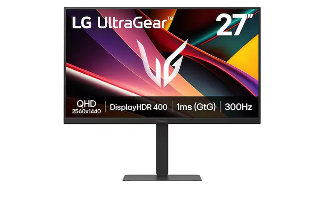 27” UltraGear™ QHD IPS gaming monitor